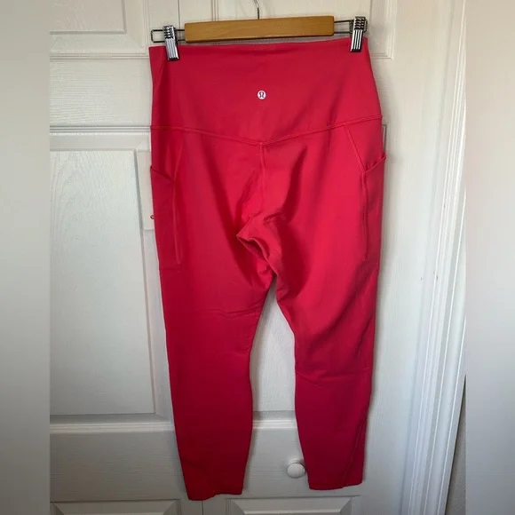 NWT Lululemon Align High-Rise Pant with Pockets 25" Glaze Pink Sz.10 - Picture 5 of 8